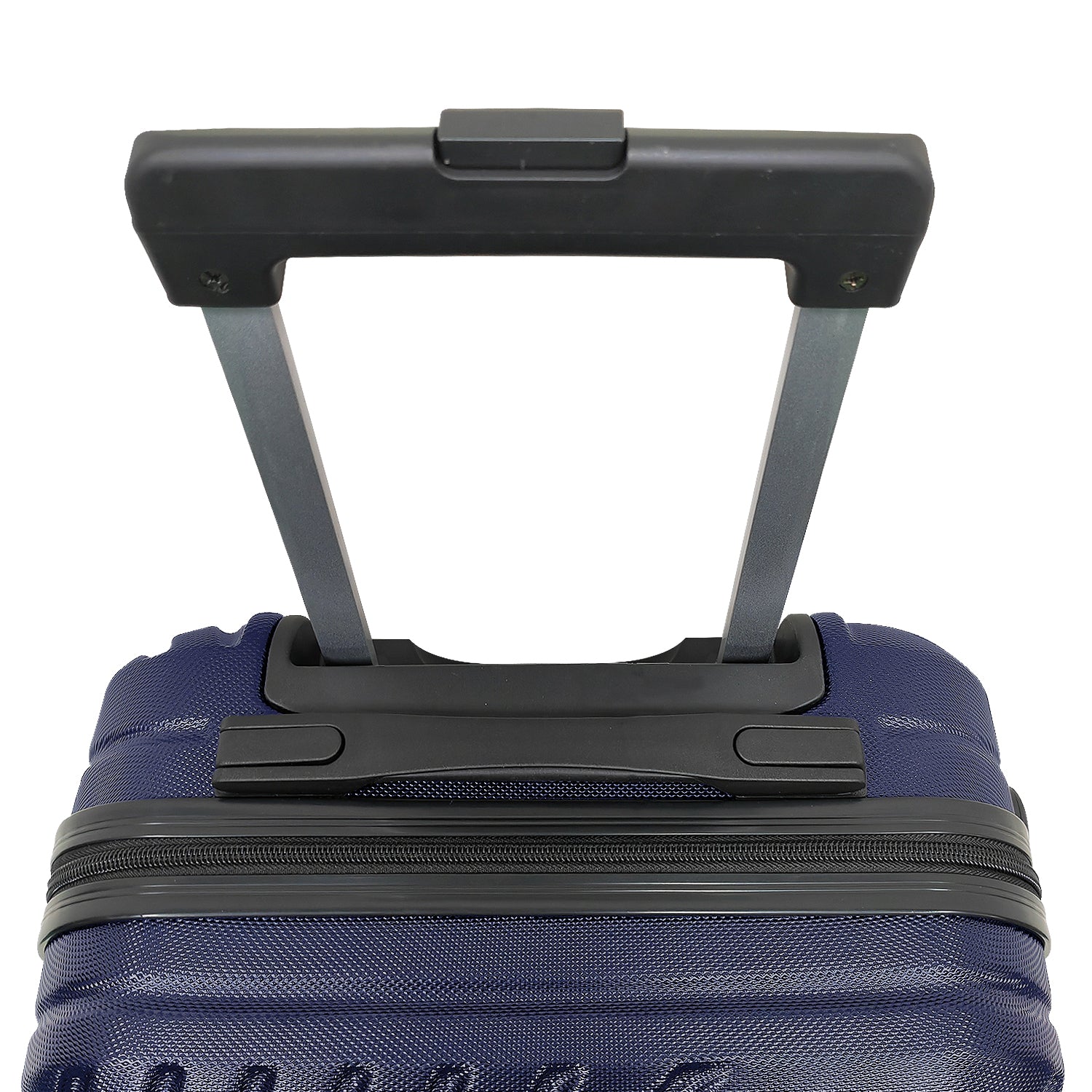 20" Navy 4 Wheel Hard Shell Cabin Size Suitcase