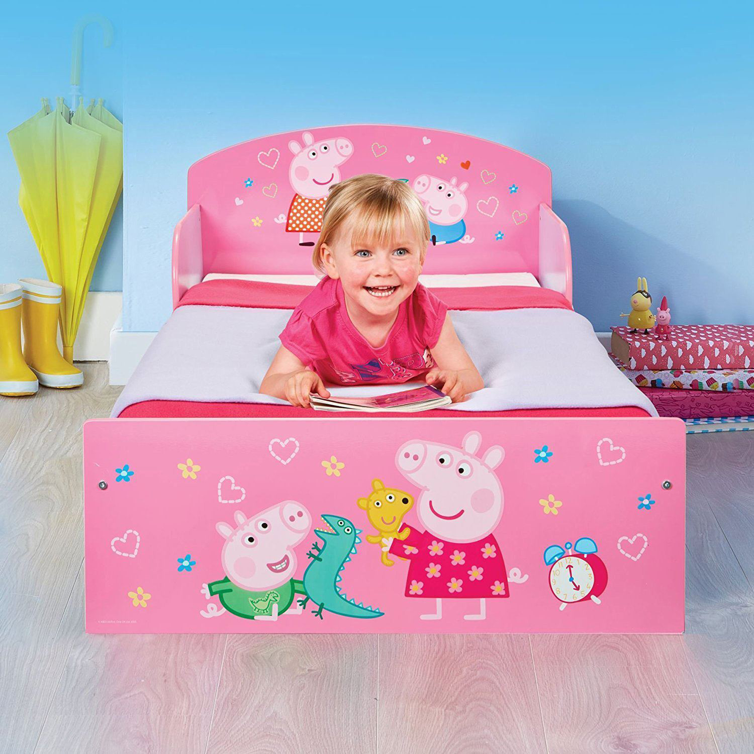 Peppa Pig & George Toddler Bed