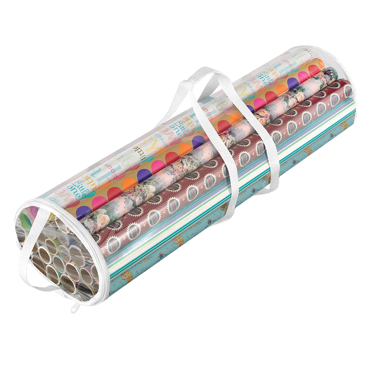 Wrapping Paper Roll Storage Bag