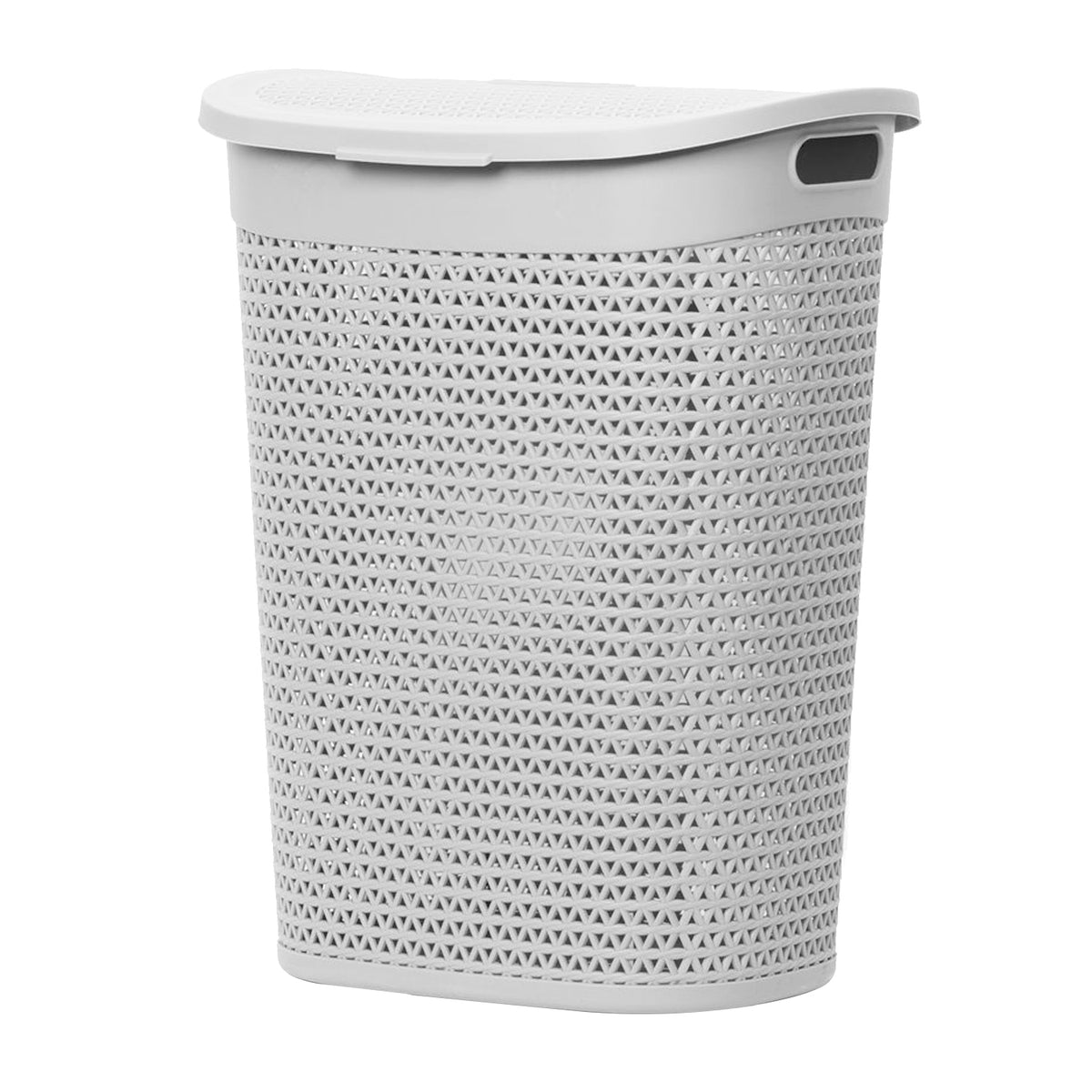 60 Litre Laundry Storage Basket with Lid & Handles