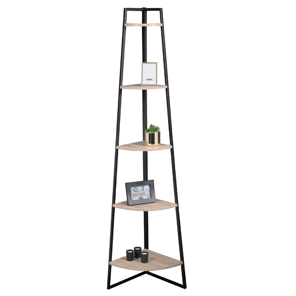 5 Tier Corner Shelf Display Unit