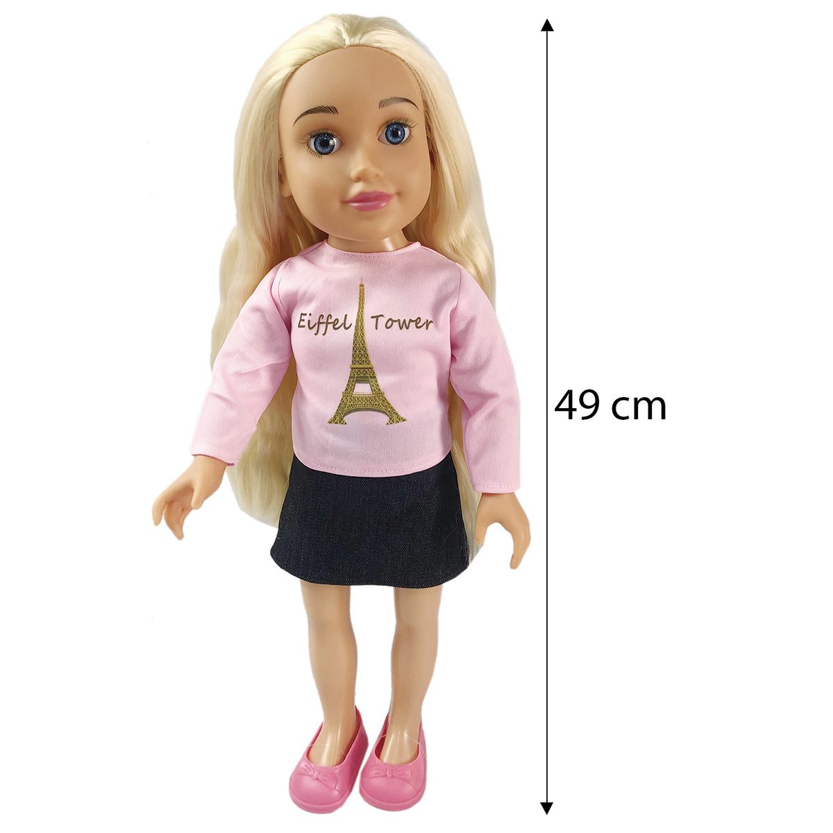 'My Sister Doll' Large 18-Inch Fashion Doll with Stylish Outfit - 2 Assorted Styles