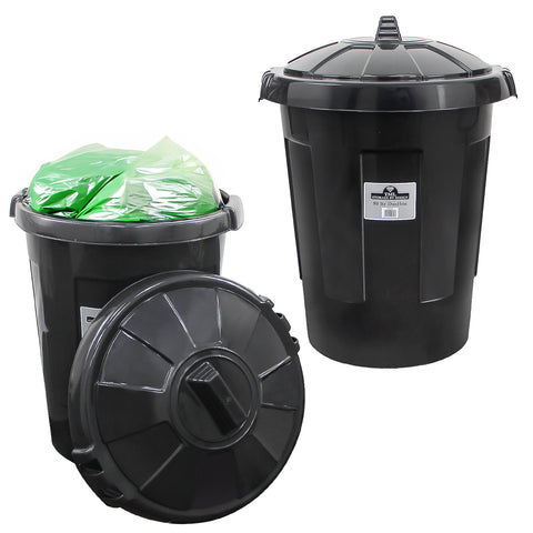 80L Plastic Indoor Outdoor Bin