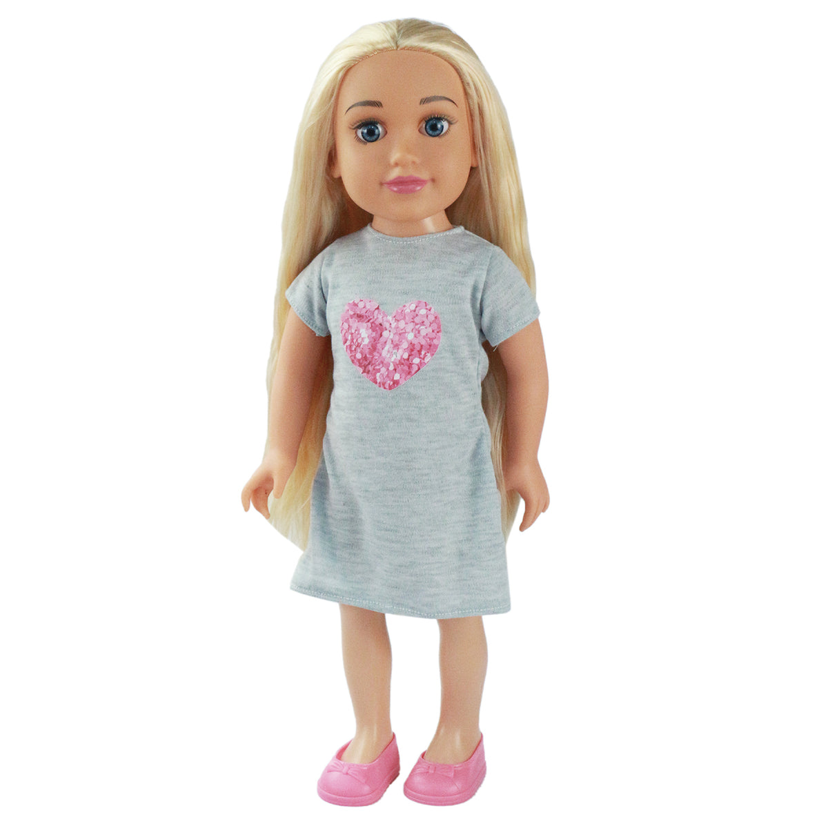 'My Sister Doll' Large 18-Inch Fashion Doll with Stylish Outfit - 2 Assorted Styles