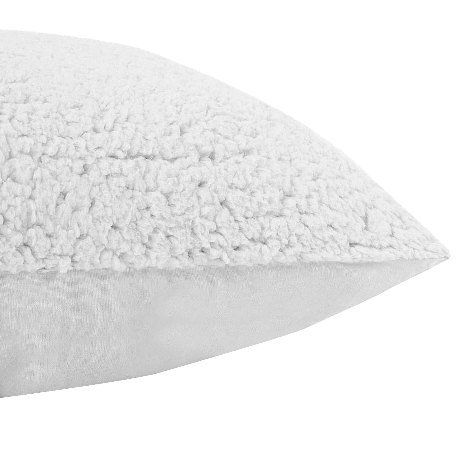 Silentnight Cream Teddy Fleece Pillow