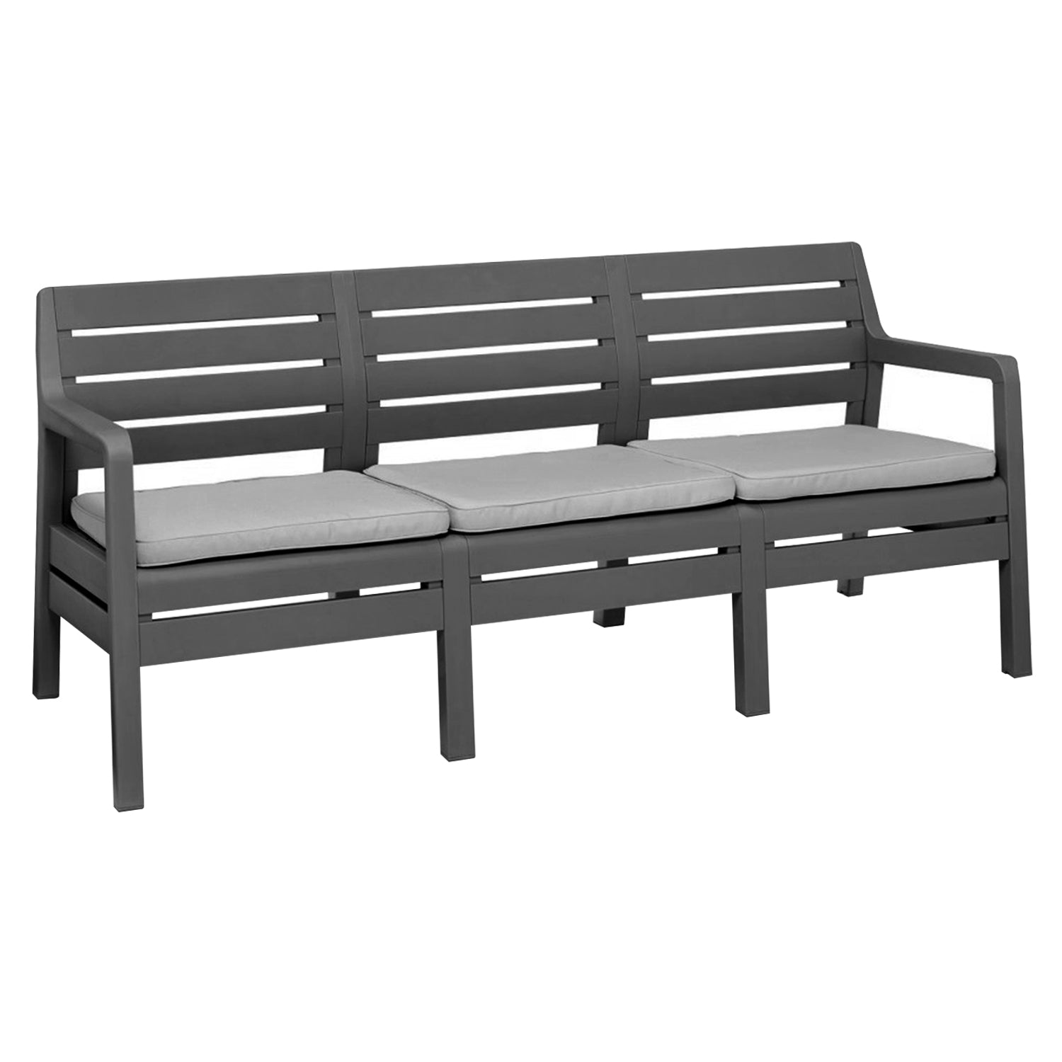 Keter Delano 5 Seater Grey Outdoor Furniture Set