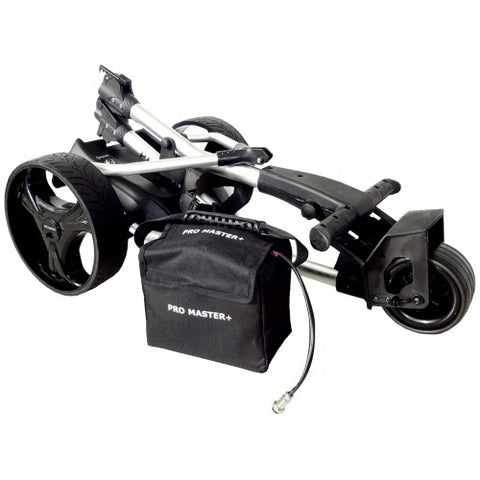 Electric Golf Trolley by Promaster Plus - Complete With 36 Hole Battery