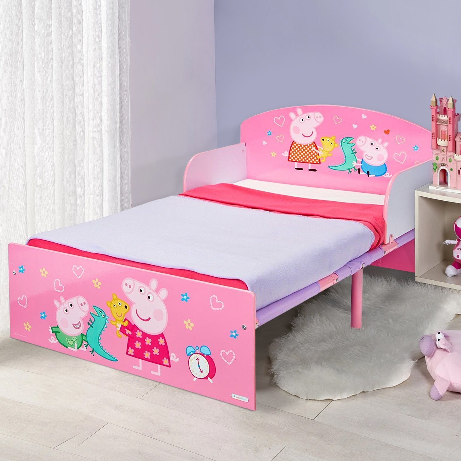 Peppa Pig & George Toddler Bed