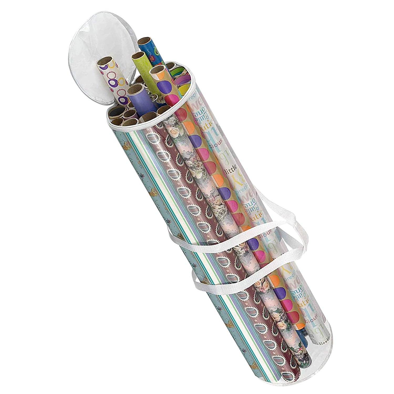 Wrapping Paper Roll Storage Bag