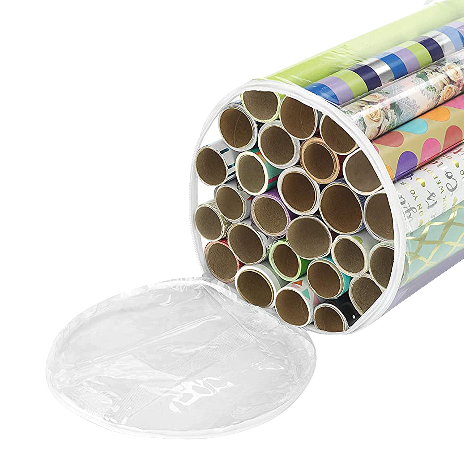 Wrapping Paper Roll Storage Bag