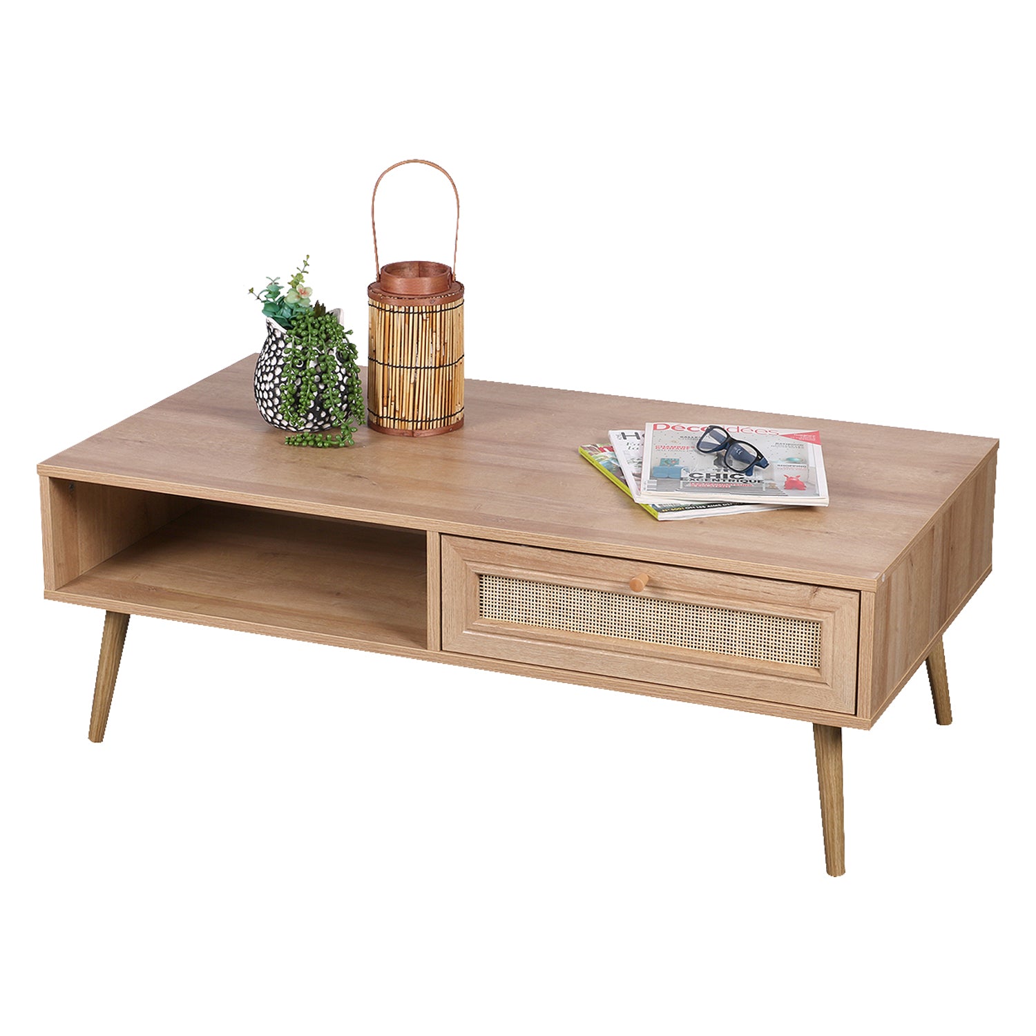 Bali Wooden Coffee Table TV Stand