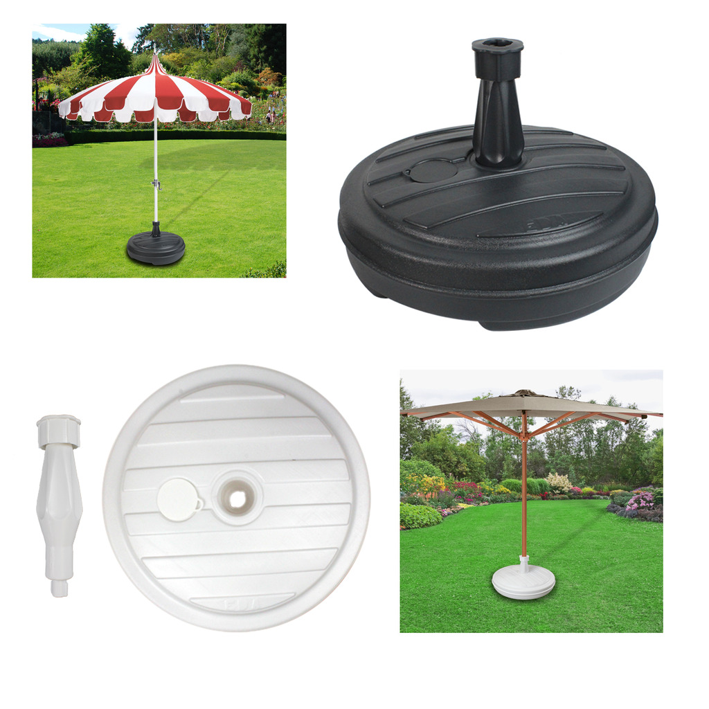 Black or White Parasol Base