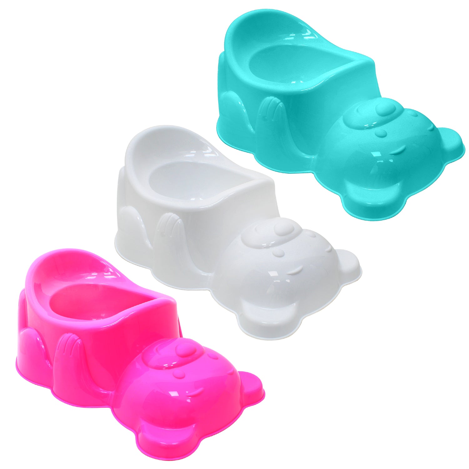 Kids Potty Toilet Training Seat in Blue, Pink or White