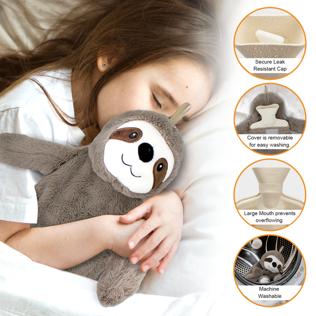 0.7L Sloth Hot Water Bottle