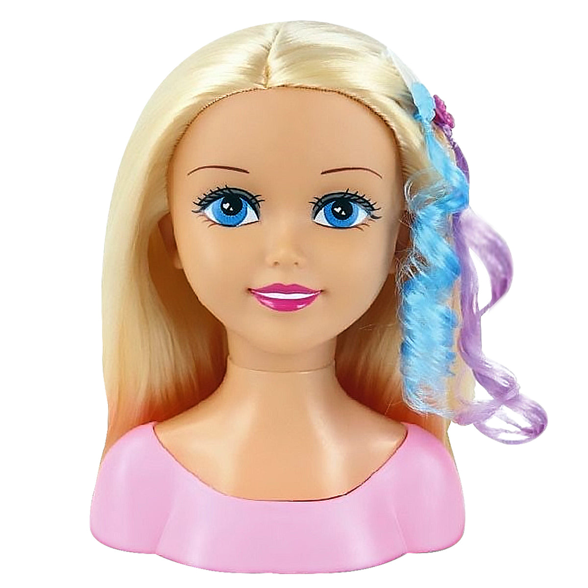 Doll Styling Head with Hair Accessories | 20-Piece Set