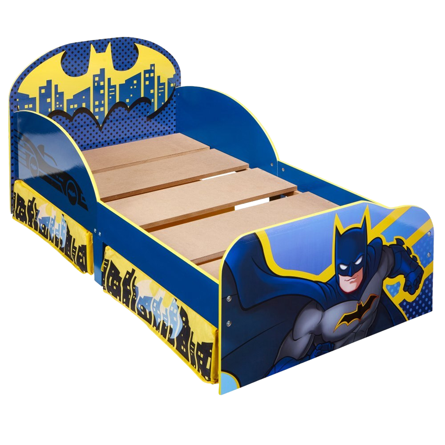 Batman Toddler Bed With Storage Drawers