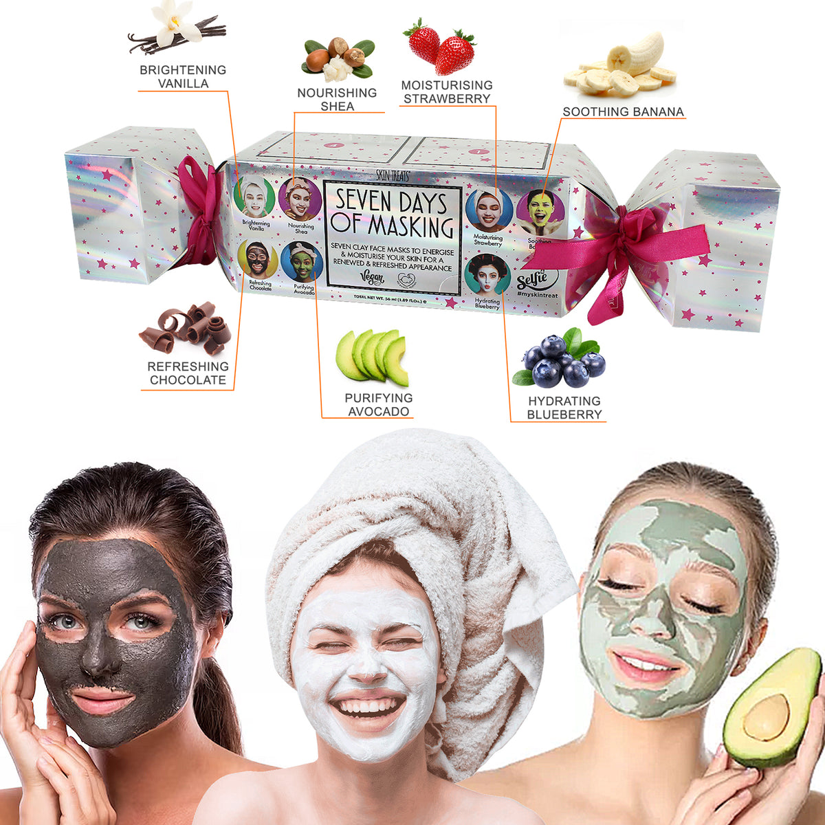 SALE - Skin Treats 7 Days of Masking Advent Cracker