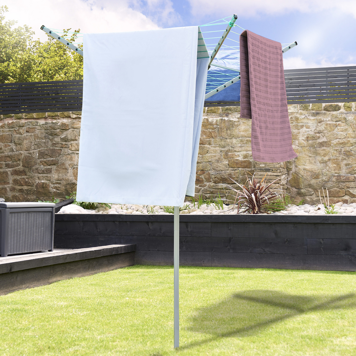 50 Metre Rotary Clothes Airer Washing Line