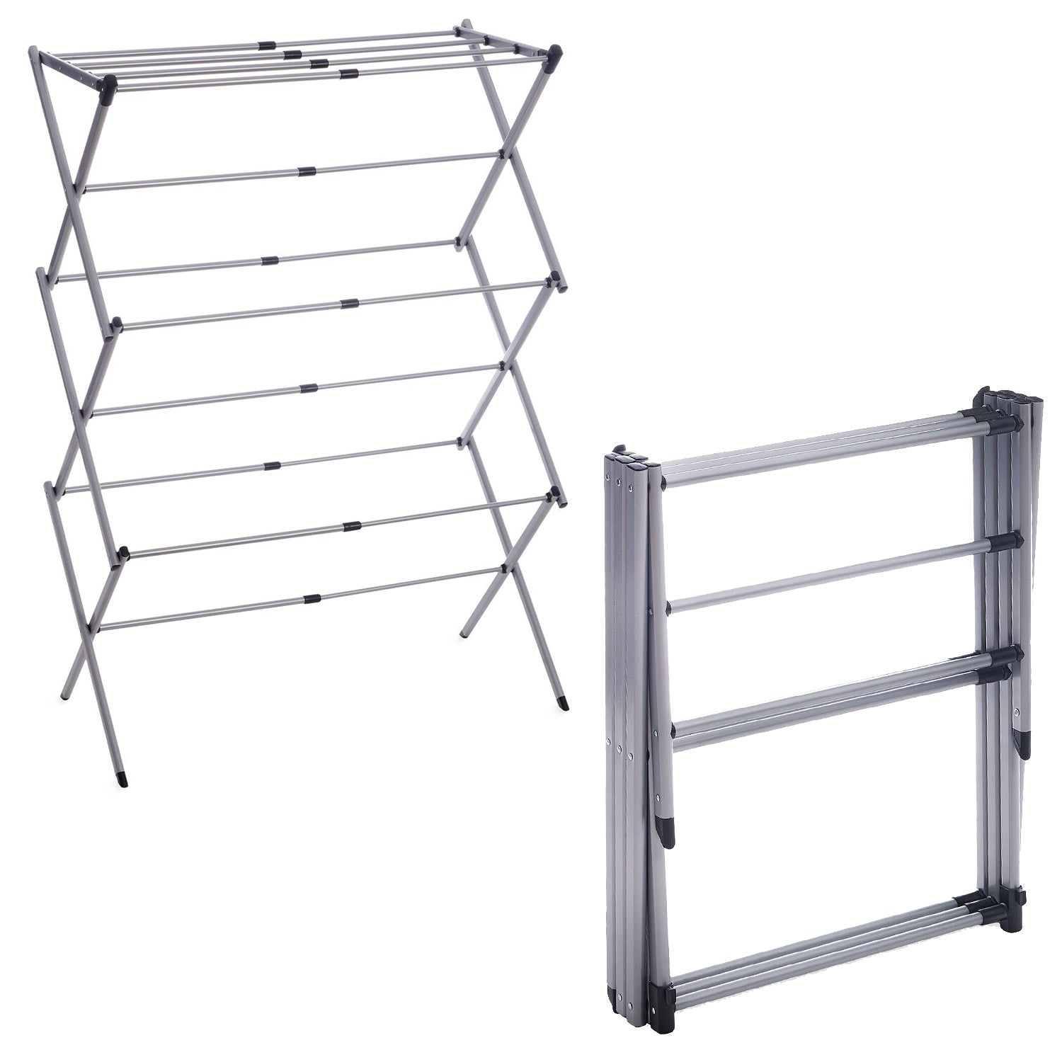 3 Tier Extendable Folding Clothes Airer