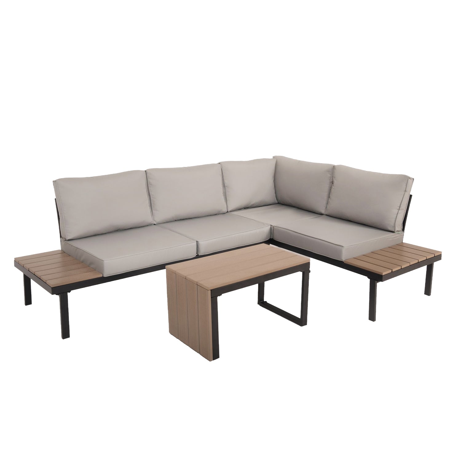 Sienna Interchanging Transformer Grey Garden Furniture Set