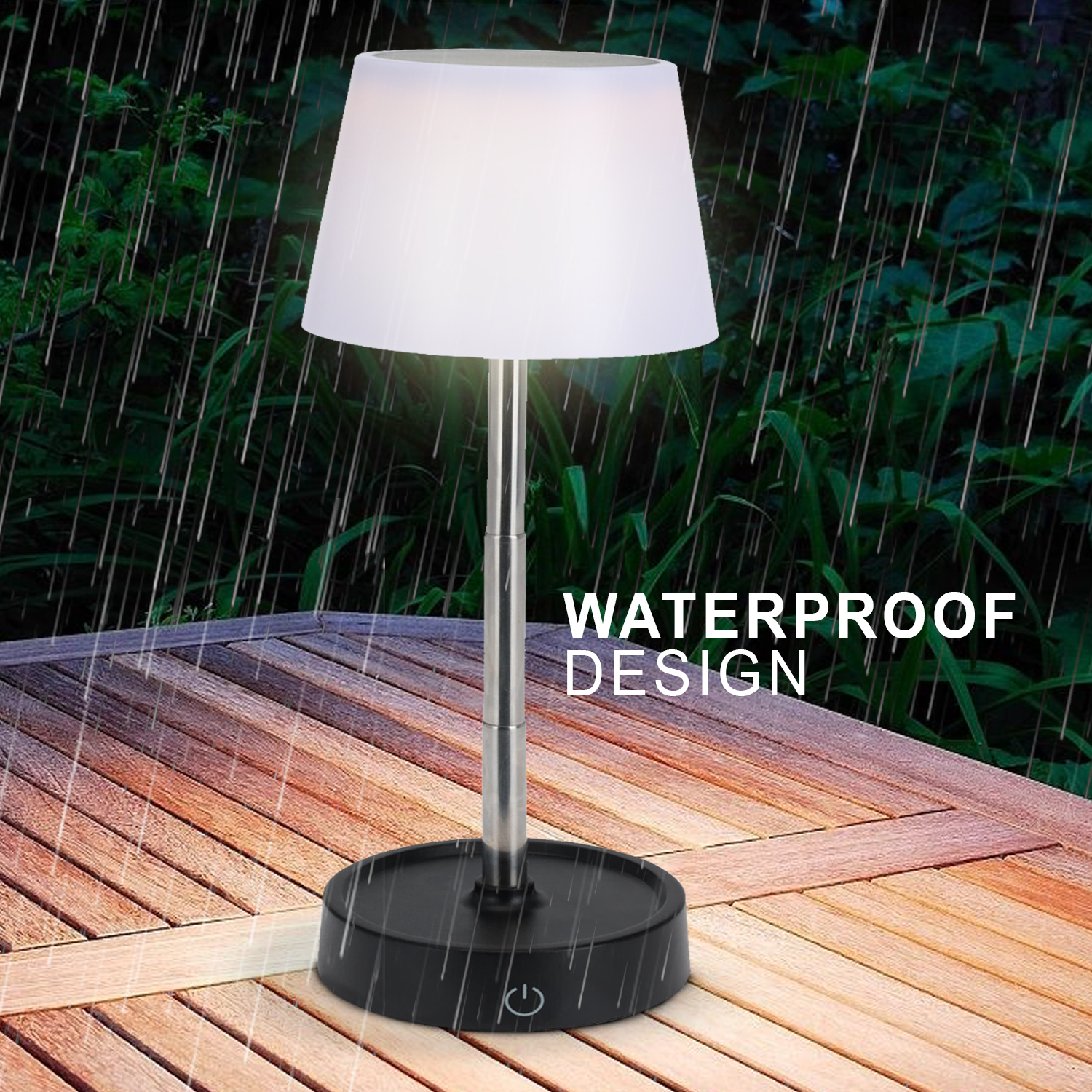 Indoor or Outdoor Retractable & Dimmable Lamp