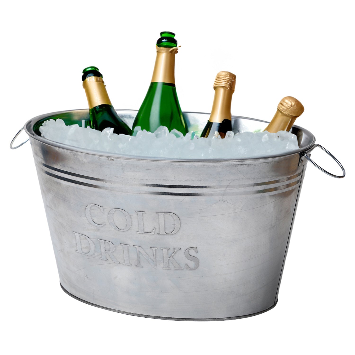 Oval Cooler Bucket With Carry Handles