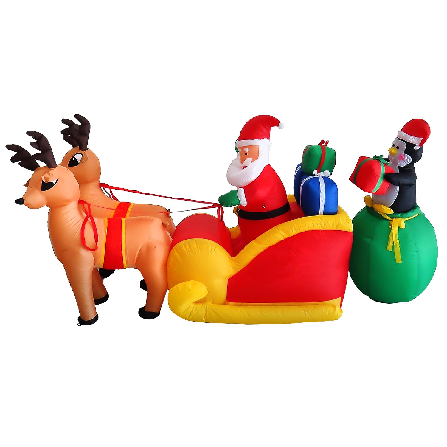 2.7m Inflatable Santa Sleigh