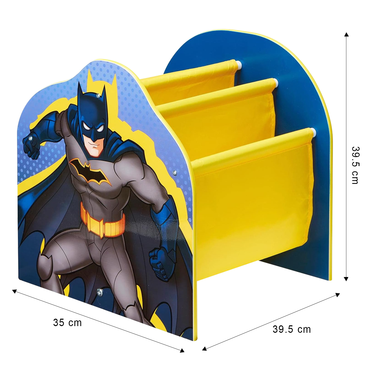 Batman Sling Bookcase Kids Book Shelf