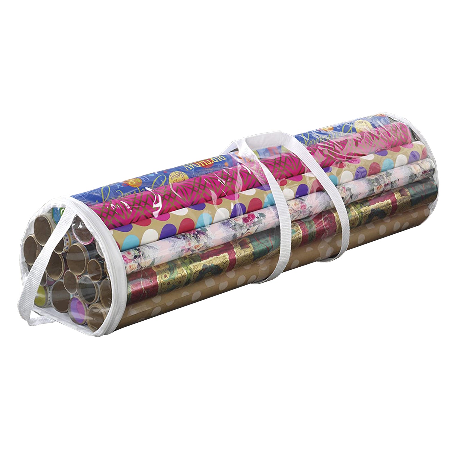 Wrapping Paper Roll Storage Bag