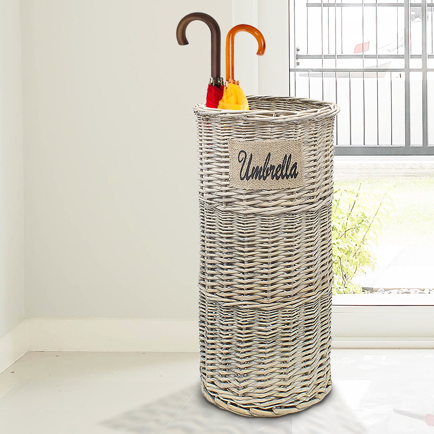 Wicker Umbrella Holder