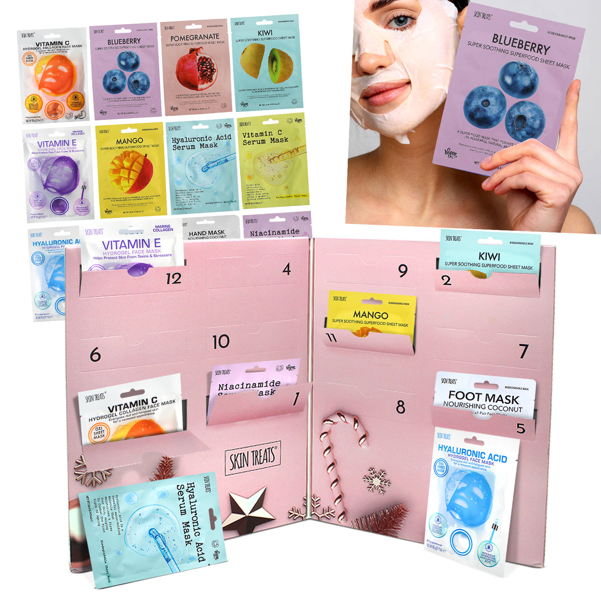 SALE - Skin Treats 12 Days Ultimate Masking Advent Calendar