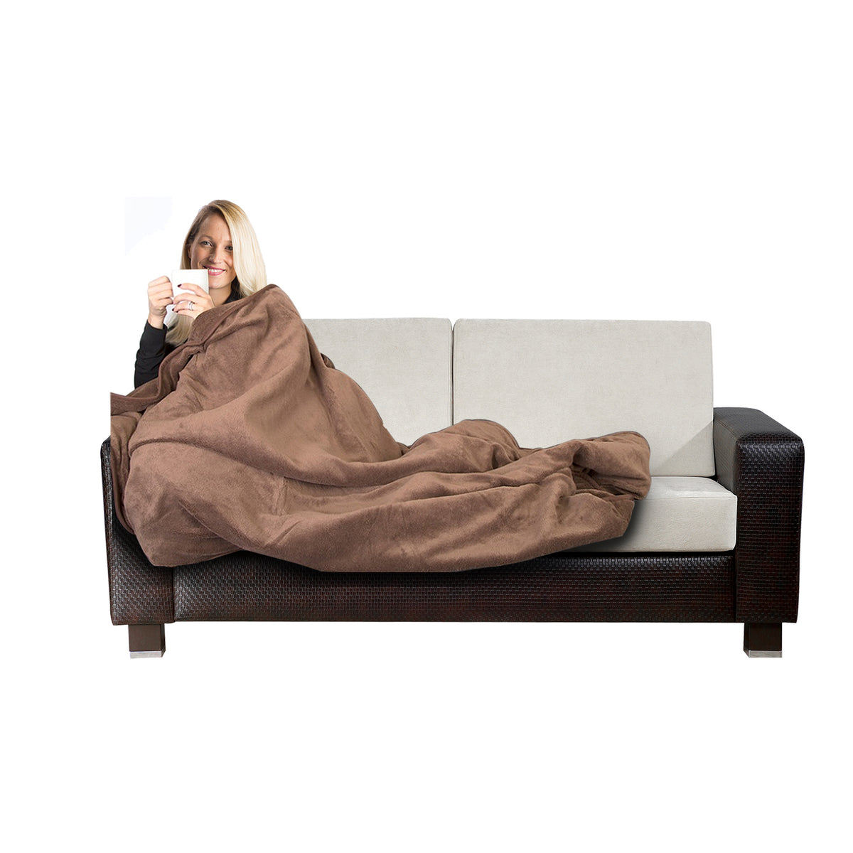 SALE - Heated Electric Throw Over Blanket