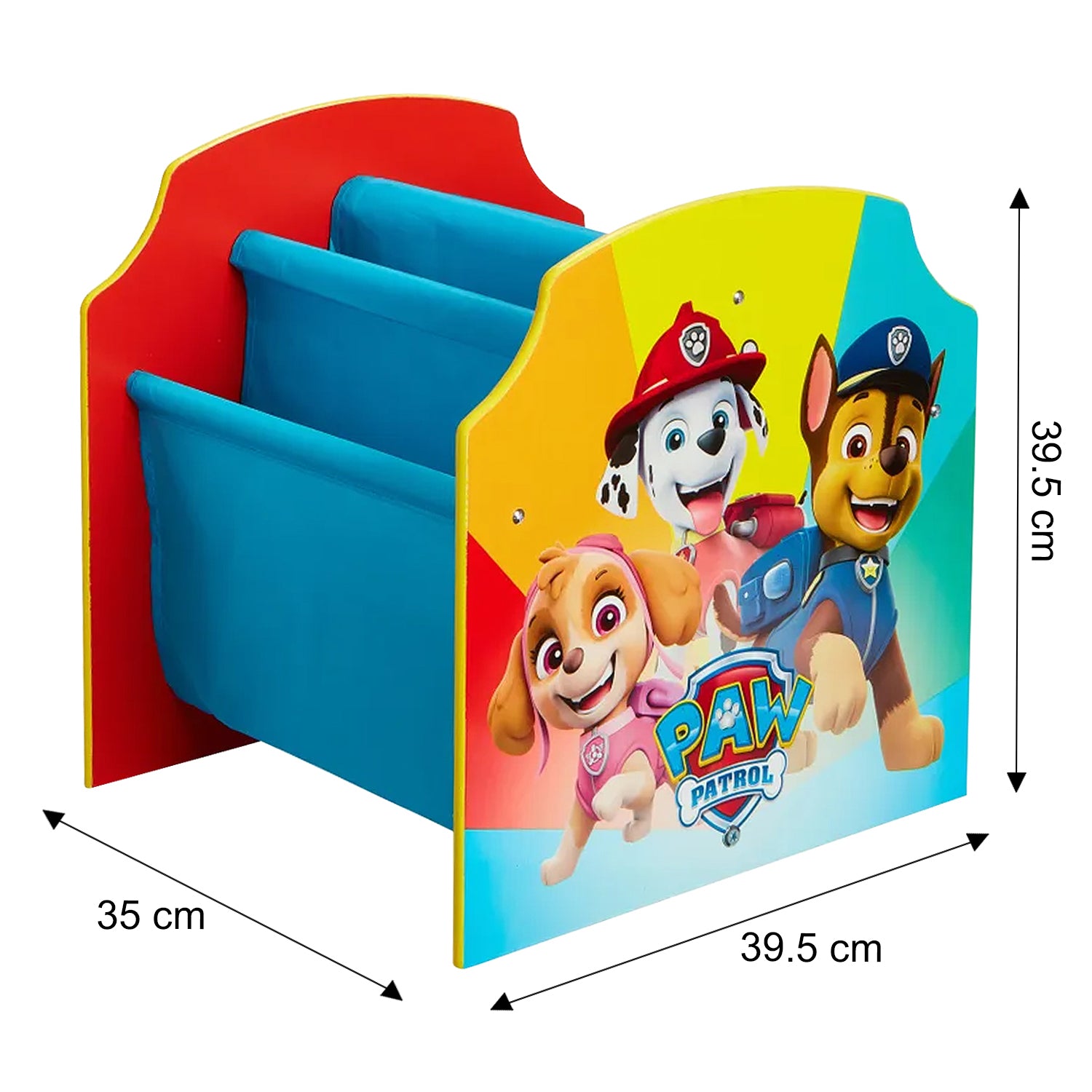 Paw Patrol Freestanding Sling Bookcase