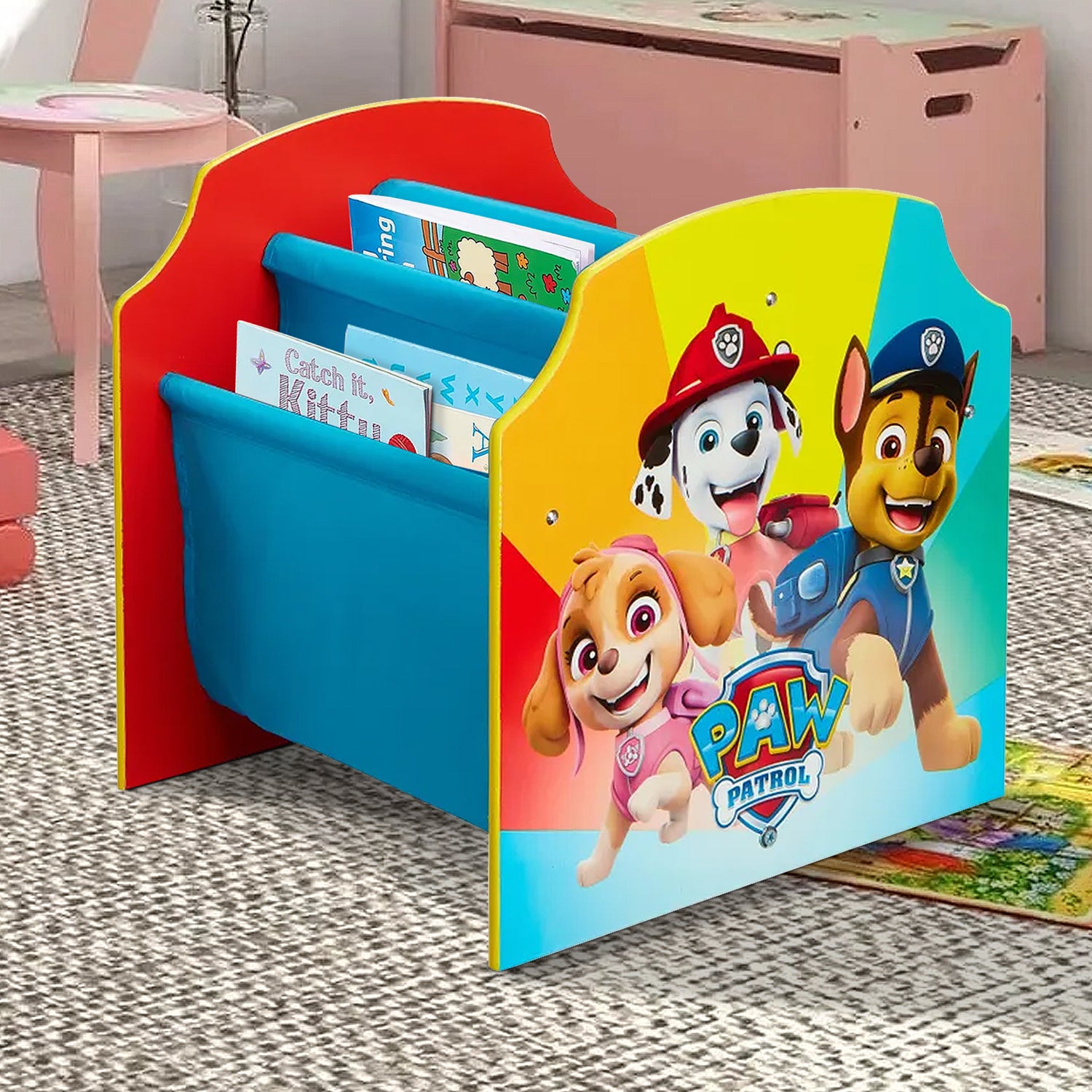 Paw Patrol Freestanding Sling Bookcase