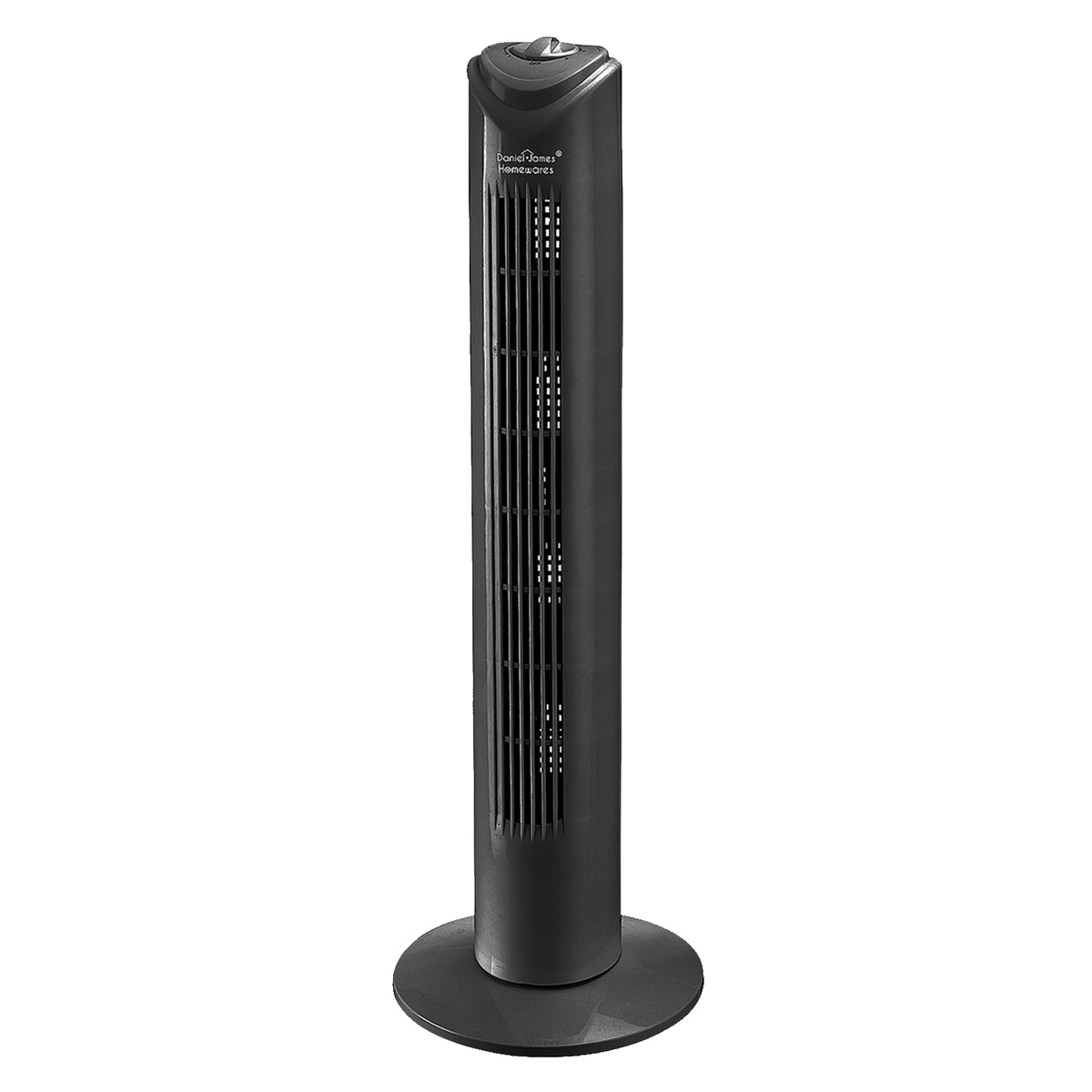 32'' Black Oscillating Tower Fan