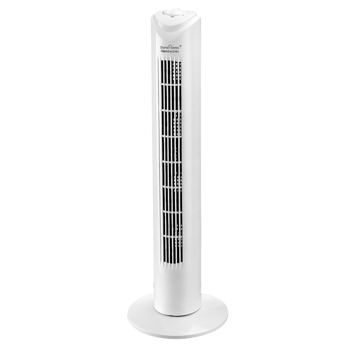 32'' White Oscillating Tower Fan