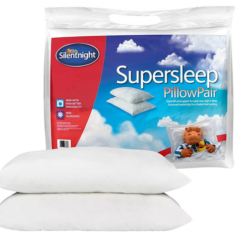 Pack of 2 Silentnight Supersleep Pillows