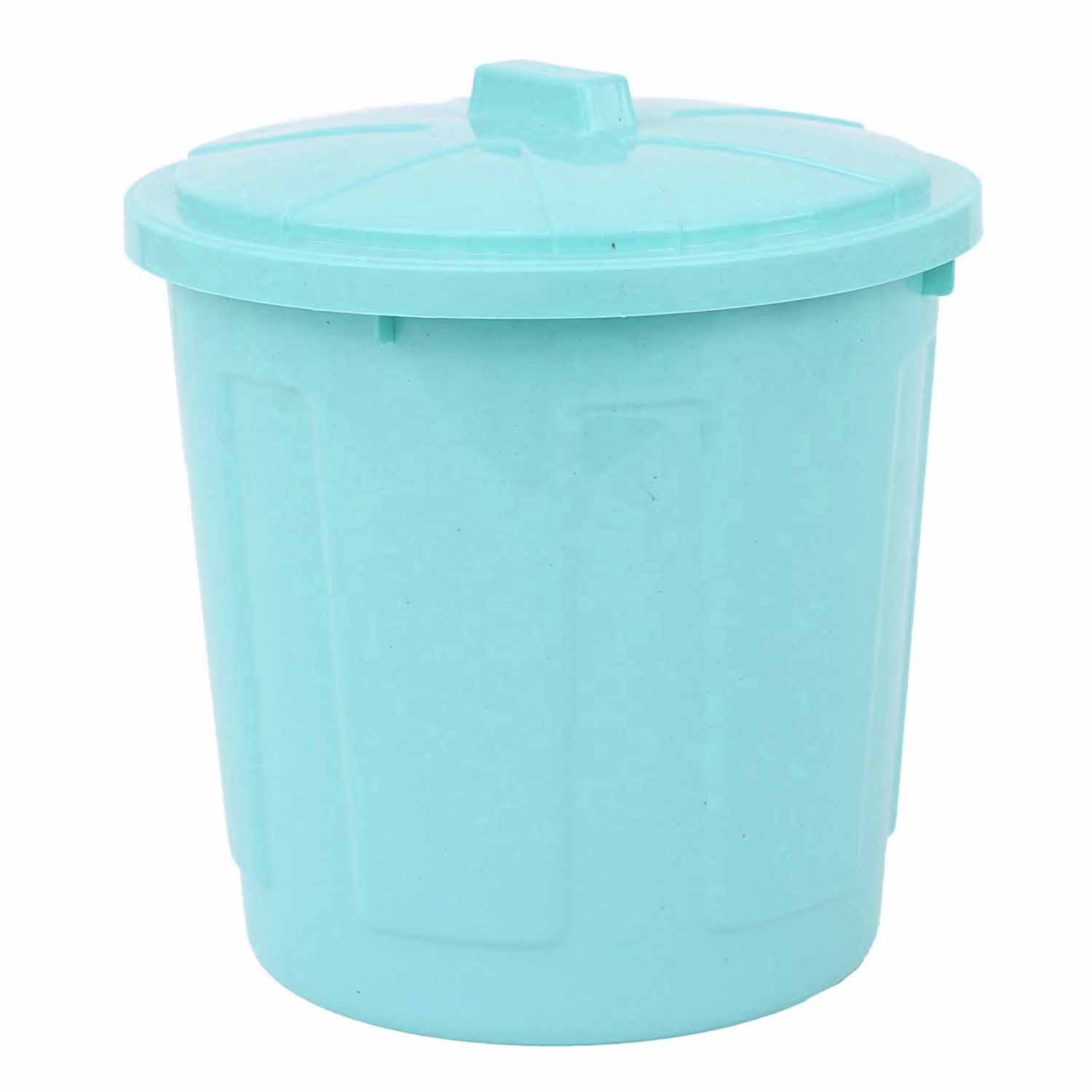 5L Plastic Small Jolly Waste Bin with Spin Twist Lock Lid