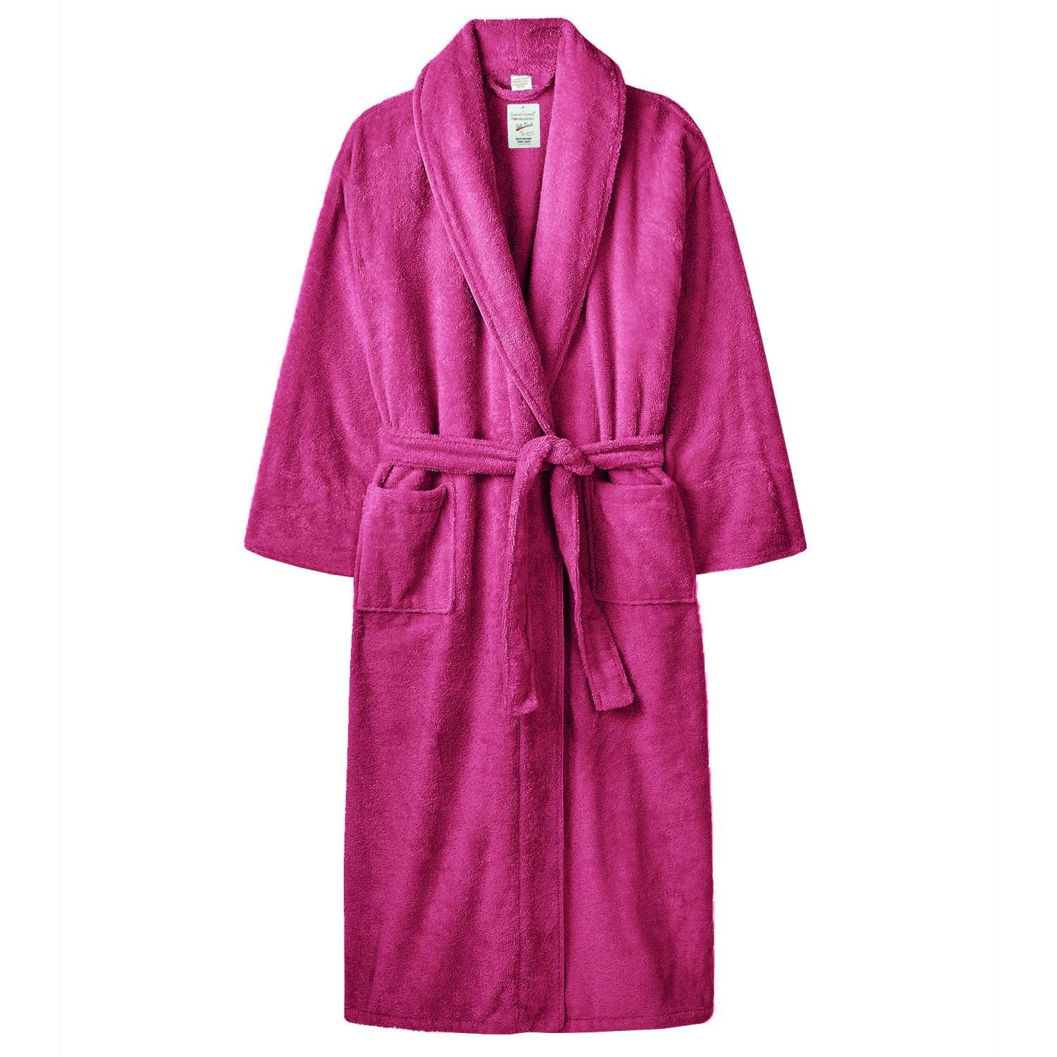 Adults Unisex One Size Terry Towelling Dressing Gown