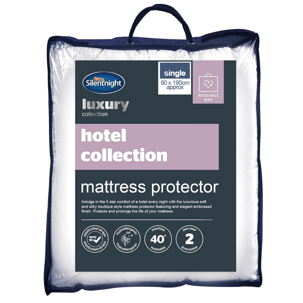 Silentnight Luxury Hotel Collection Single Size Mattress Protector