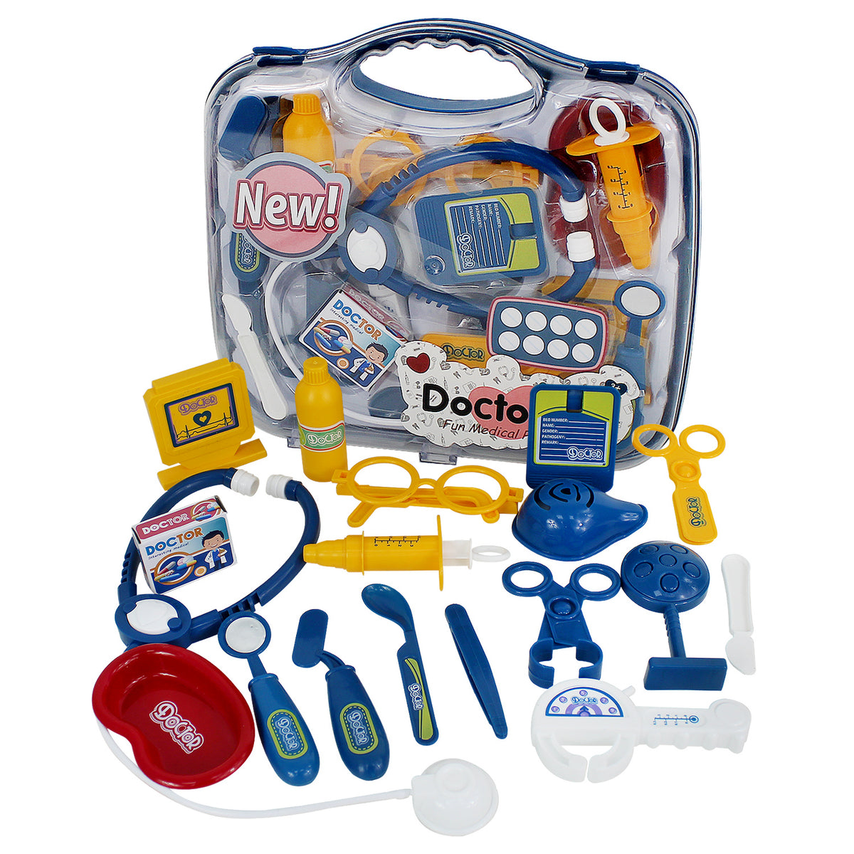 Kids Doctors Role Play Set With Carry Case