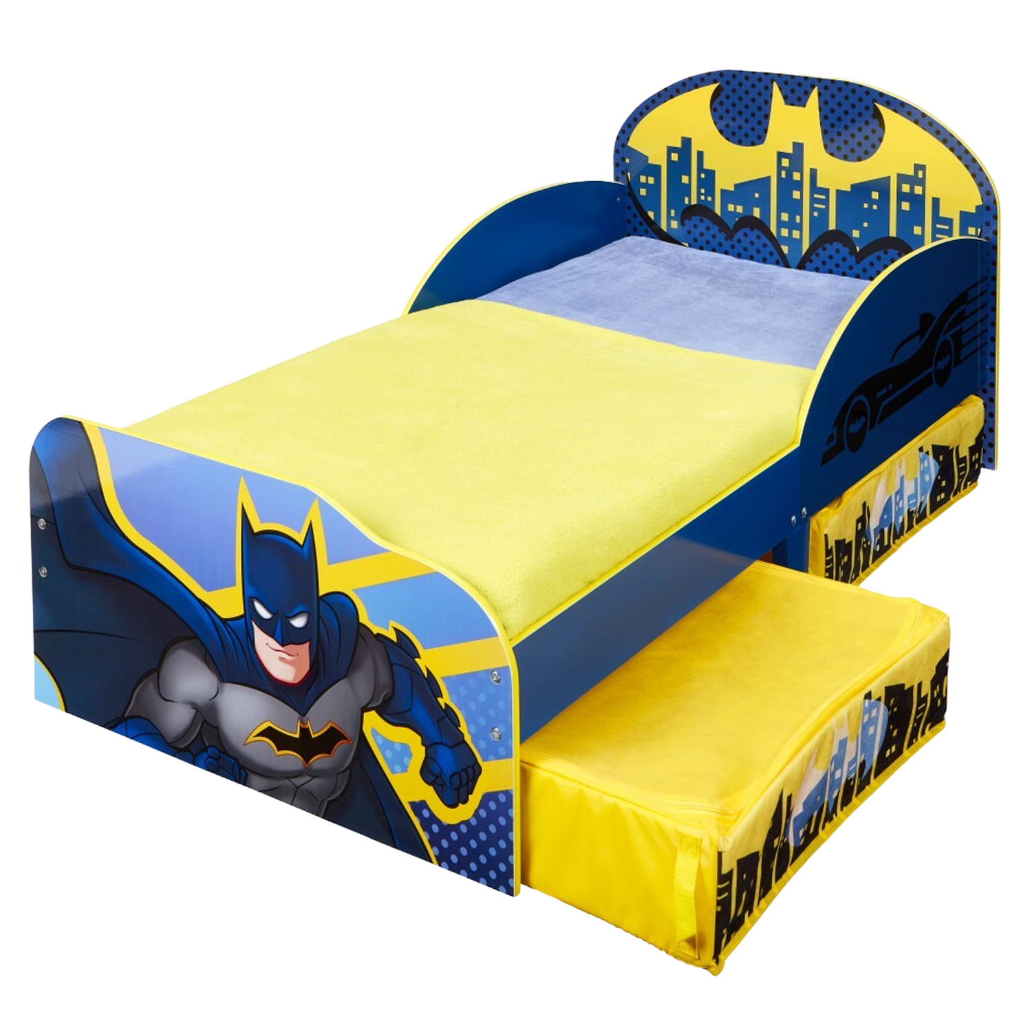 Batman Toddler Bed With Storage Drawers