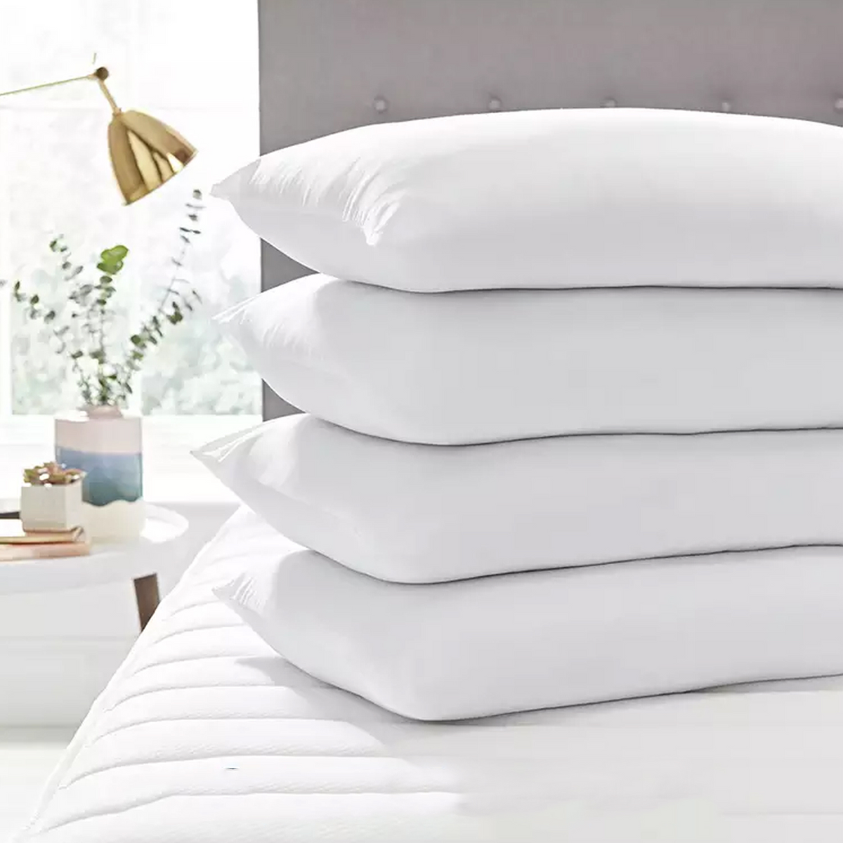 Silentnight Pack of 4 Ultrabounce Anti-Allergy Pillows