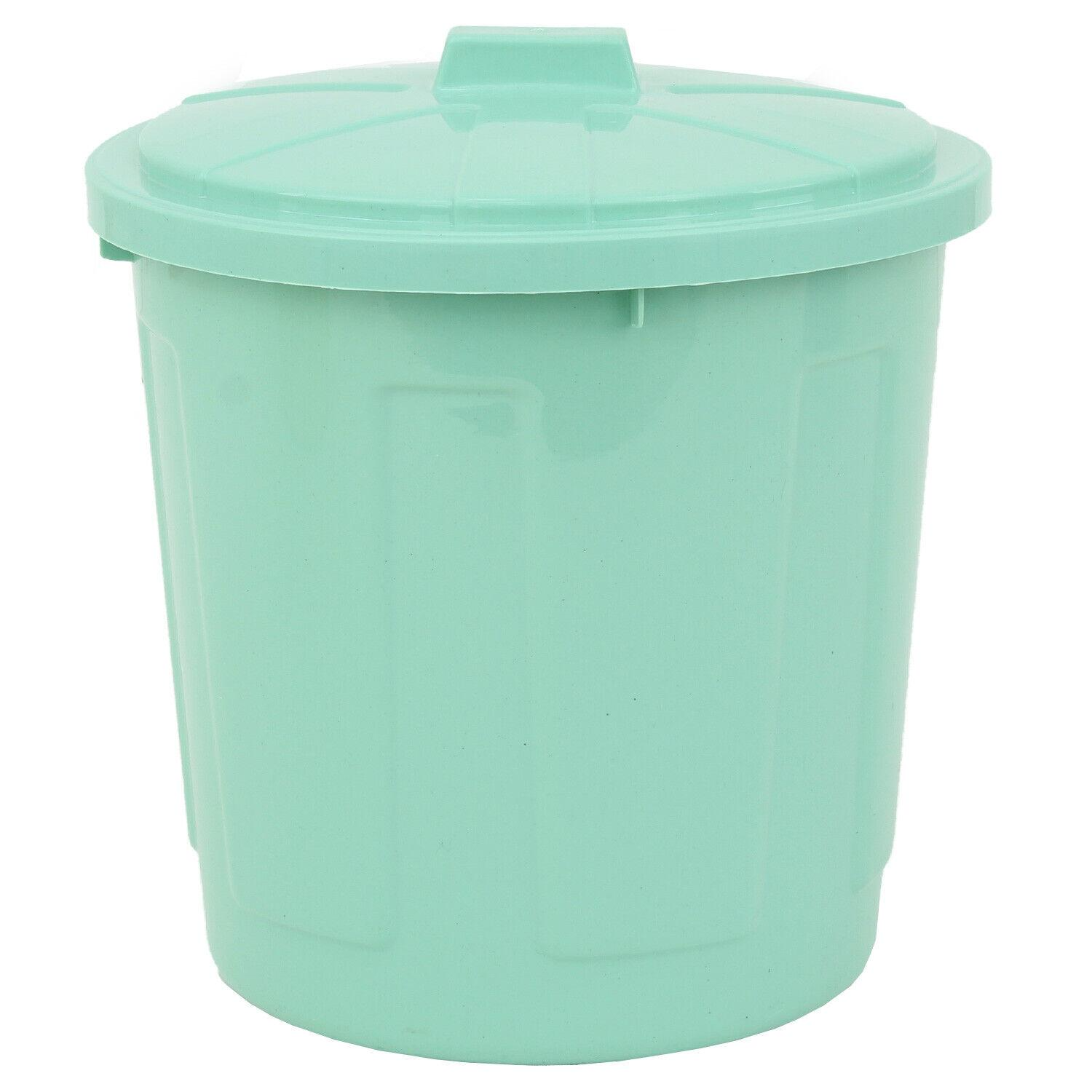 5L Plastic Small Jolly Waste Bin with Spin Twist Lock Lid