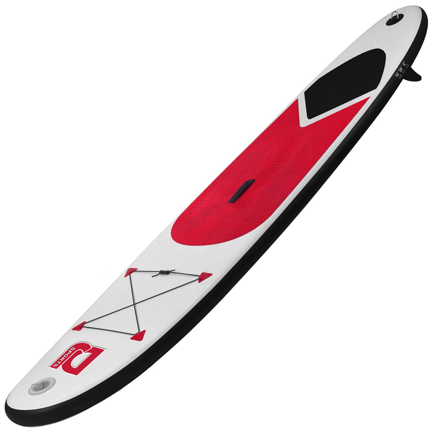 Red 10ft Inflatable Stand Up Paddle Board