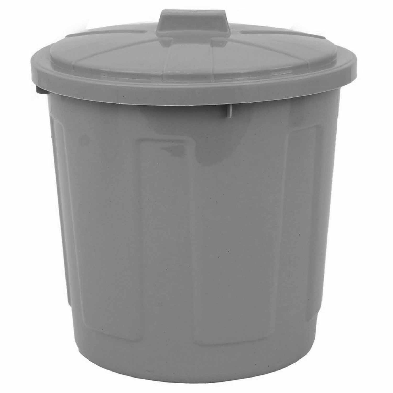 5L Plastic Small Jolly Waste Bin with Spin Twist Lock Lid