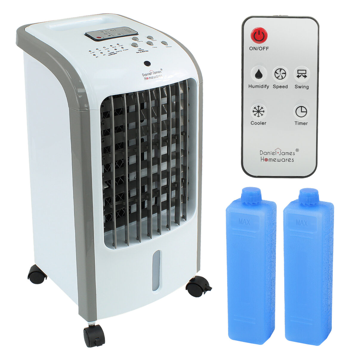 Portable 2-In-1 Air Cooler & Humidifier - WeeklyDeals4Less