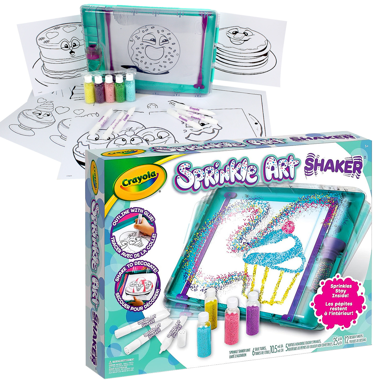 Crayola Sprinkle Art Shaker